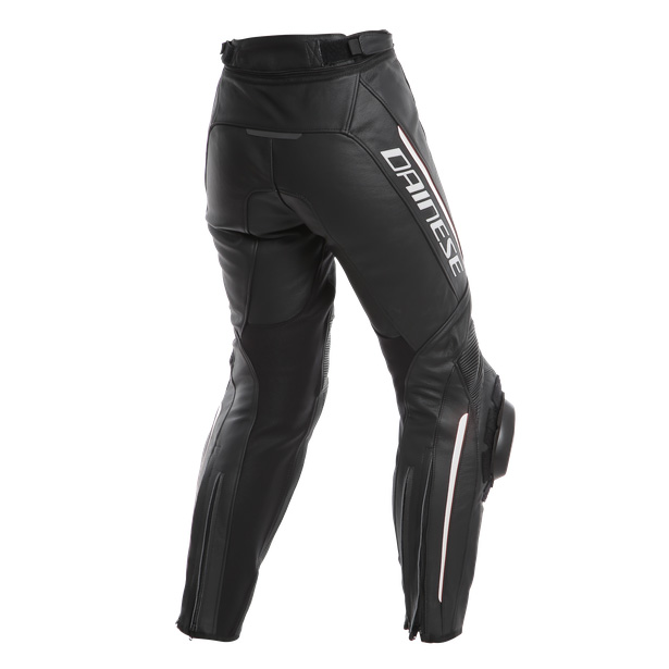 pantalones moto mujer dainese delta-3-lady cuero negro