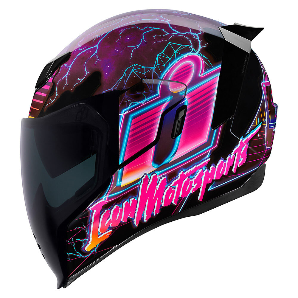 Casco moto mujer Icon Airflite SynthWave